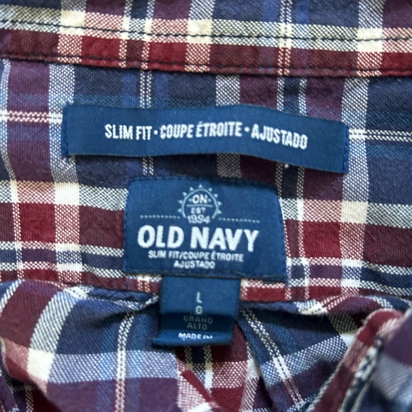 Long Sleeve Plaid Shirt - Picture 4 of 4